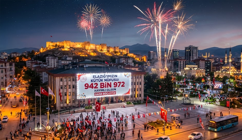 Elazığ’ın Kütük Nüfusu 942 Bin 972