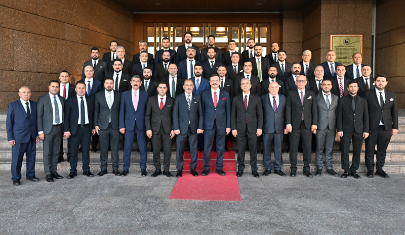 ETSO’nun yeni ekibi TOBB’da